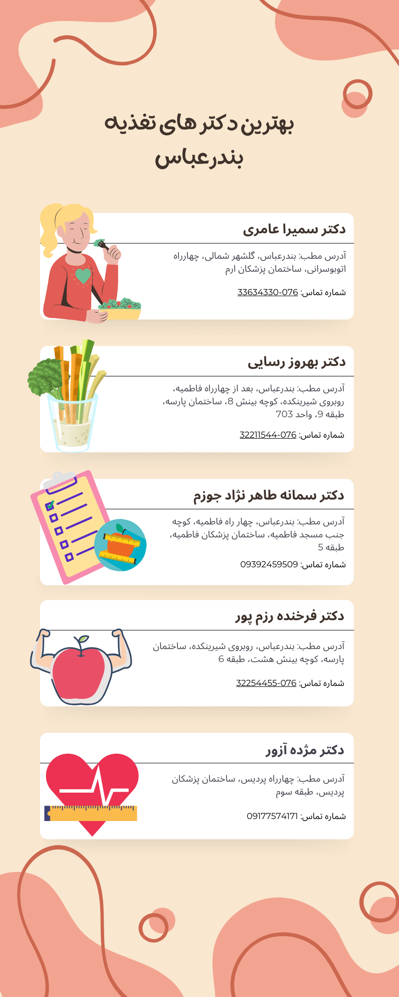 بهترین دکتر تغذیه بندرعباس