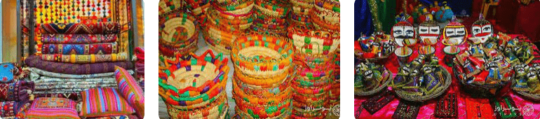 صنایع دستی بندرعباس در بازار سنتی بندر عباس