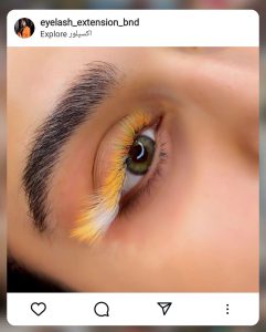 کاشت مژه نگار رشیدی بندرعباس