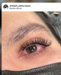 اینستاگرام کاشت مژه زهرا رضوی بندرعباس