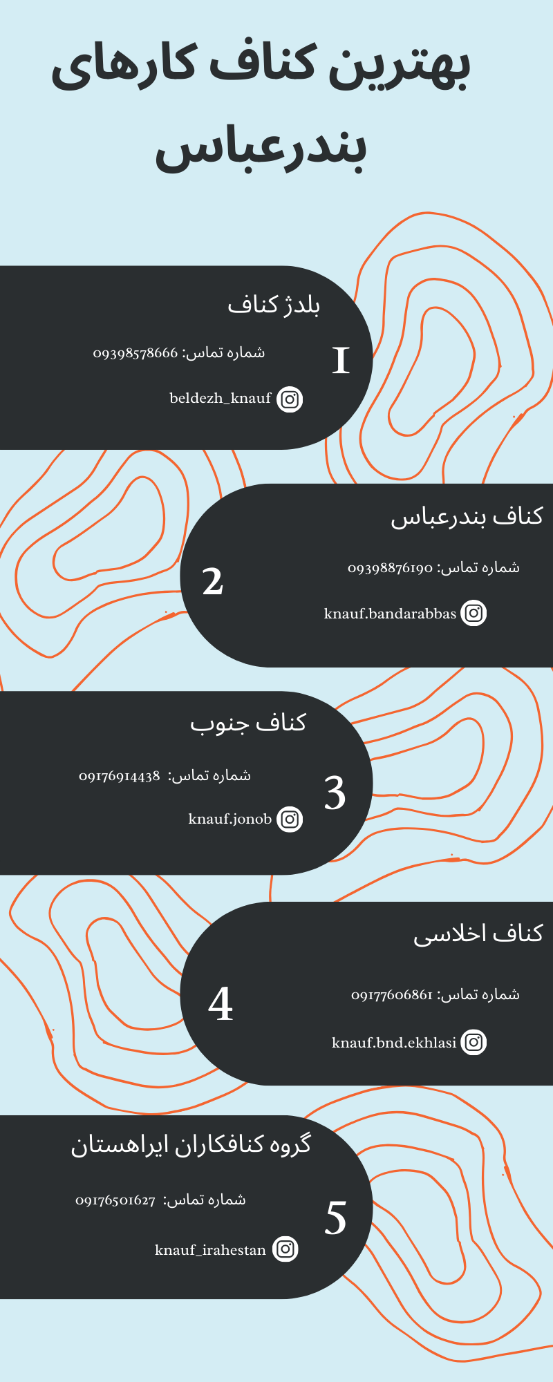 بهترین کناف کار بندرعباس