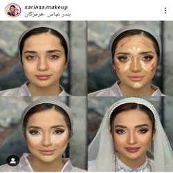 میکاپ و شینیون سارینا ابوالقاسمی بندرعباس