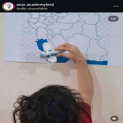 اینستاگرام آموزشگاه نقاشی اثر بندرعباس