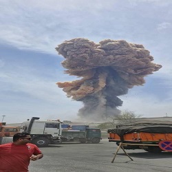 انفجار در بندرعباس