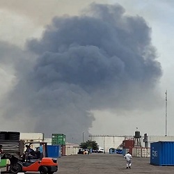 انفجار در بندرعباس