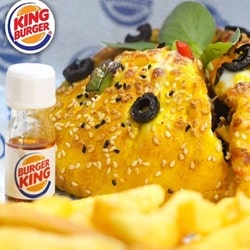 اینستاگرام فست فود کینگ برگر قشم